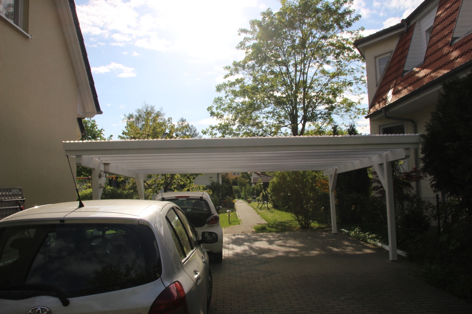 2015 / Lieferung von 36,23 qm Doppelstegplatten 10 mm nach Porta Westf