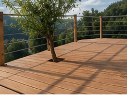 Gartenholz bei der Holzagentur Pfalz